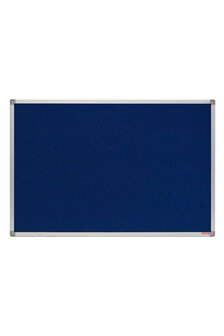 Prikbord kurk blauw 60x90cm